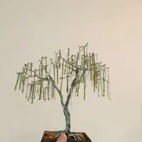 مجسمه بید مجنون سیمی