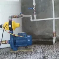 نصب پمپ،منبع و لوله کشی