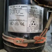 کمپرسور سانیو r410 سه فاز