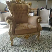 مبل راحتی تک نفره استیل