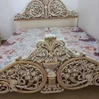 سرویس خواب چوبی|تخت و سرویس خواب|قم, شهدا|دیوار