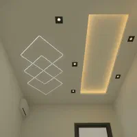 لاین نوری/ لاینر/نور خطی|لامپ و چراغ|بیرجند, |دیوار