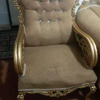 مبلمان ۷نفره با میز وسط و ۲تا گل میز کوچک|مبلمان خانگی و میز عسلی|اهواز, کوی شهروند|دیوار