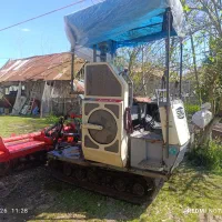 کمباین زنجیری تراکتوری