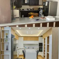 خدمات تعمیرات کابینت کمد دکور قرنیز ترموود نصاب|خدمات پیشه و مهارت|قزوین, |دیوار