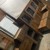 سرویس خواب طرح وکیوم|تخت و سرویس خواب|گرگان, |دیوار