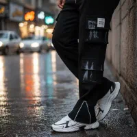 شلوار کارگو شش جیب پایین زیپ پرداخت درب منزل