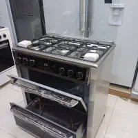 اجاق گاز 5شعله  صفحه لعاب و صفحه استیل بریموند|اجاق گاز و لوازم برقی پخت‌وپز|نسیم‌شهر, |دیوار
