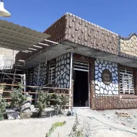 نمای سیمانی طرح سنگ وچوب|خدمات پیشه و مهارت|شیراز, دارالرحمه|دیوار