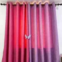 پرده نو با چوب پرده چوبی