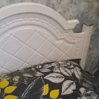 تخت تک نفره چوبی|تخت و سرویس خواب|قم, پردیسان|دیوار