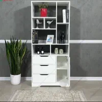 کتابخونه دانش آموز|کتابخانه، شلف، قفسه‌های دیواری|خورموج, |دیوار
