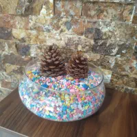 گلدان شیشه ی|صنایع دستی و سایر لوازم تزئینی|تهران, سوهانک|دیوار