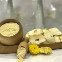پودرکردن زنجبیل دارچین سنجدوغیره
