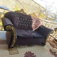 راحتی ۷نفره مناسب باغ وویلا|مبلمان خانگی و میز عسلی|تویسرکان, |دیوار