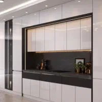 تعمیر وساخت کابینت وکمد دیواری تی وی ..