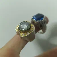 انگشتر موزنایت توپاز|جواهرات|قم, سیدان|دیوار