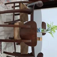 میزنهارخوری ۴ نفره چوب راش