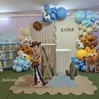 فروش بک گراند و ملزومات تولد به علت تغییر شغل|خدمات پذیرایی، مراسم|تهران, نارمک|دیوار