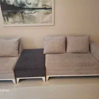 مبل ۷ نفره ال راحتی|مبلمان خانگی و میز عسلی|تهران, اقدسیه|دیوار