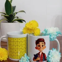 ماگ با طرح دانش آموزی|صنایع دستی و سایر لوازم تزئینی|نجفآباد, نمازی|دیوار