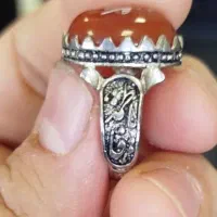 انگشتر عقیق اصل رکاب دست ساز|جواهرات|تهران, بلوار کشاورز|دیوار