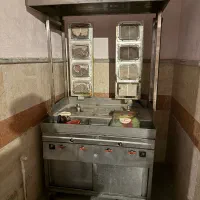 دستگاه کباب ترکی استیل سنگین ۲ موتوره