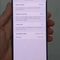 گوشی ۱۶ پرومکس ریجستر شده باطری 100|موبایل|رشت, حمیدیان|دیوار