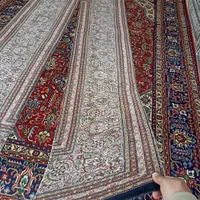 کناره 50رج(نو)دستباف ماهی خوی 50در2.55|فرش|خوی, |دیوار