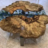 انواع میز روستیک ، رزینی (آپادانا)