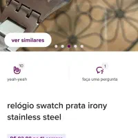 ساعت سواچ سویسی اصل