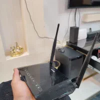 مودم دیلینک Dlink انتن adsl کوهسنگی با کارتن|مودم و تجهیزات شبکه|مشهد, کوه سنگی|دیوار