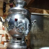 سماور گازی 5لیتری سالم.