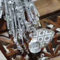یک لوسترسقفی باز شده|لوستر و چراغ آویز|قم, سراجه|دیوار