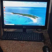 کامپیوتر کامل. مانیتور20 اینج ال جی . کیس|رایانه رومیزی|تبریز, |دیوار