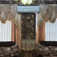 جاکفشی، روشویی، پرده