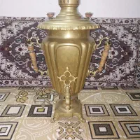 سماور قدمت آب طلا کاری