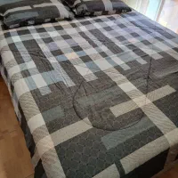 لحاف پشم وشیشه به همراه دو رو بالشی