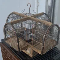 قفس شکاری چهار تله سیم ریز نو