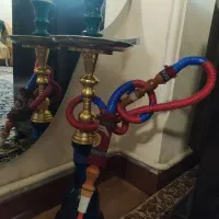 قلیان برنجی دوسیب