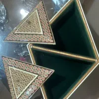 جعبه خاتم کاری میز اداری|صنایع دستی و سایر لوازم تزئینی|تهران, سازمان برنامه جنوبی|دیوار