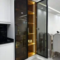 تولید درب های دکو فیکس،کلوزت،کلوز روم،درب شیشه ایی