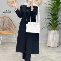 مانتو بلند(ست سه تیکه)|لباس|قم, باغ شازده|دیوار