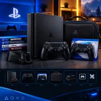 پک کامل ps4 slim ، بدون پیش پرداخت ، ۱۲ ماهه