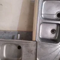 دو عدد سینک استیل / فروش فوری|مصالح و تجهیزات ساختمان|پرند, فاز ۵|دیوار