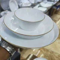 سرویس آرکوپال لبطلا و سفید ساده