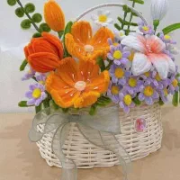 فروش گل های پیپ پاک کن|صنایع دستی و سایر لوازم تزئینی|تهران, تهرانسر مرکزی|دیوار