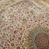 فرش ۹ متری تمام ابریشم