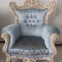 مبل کلاسیک استیل ۹ نفره و فرش ماشینی ۱۲ متری|حراج|تبریز, |دیوار