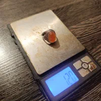 انگشتر عقیق دست ساز